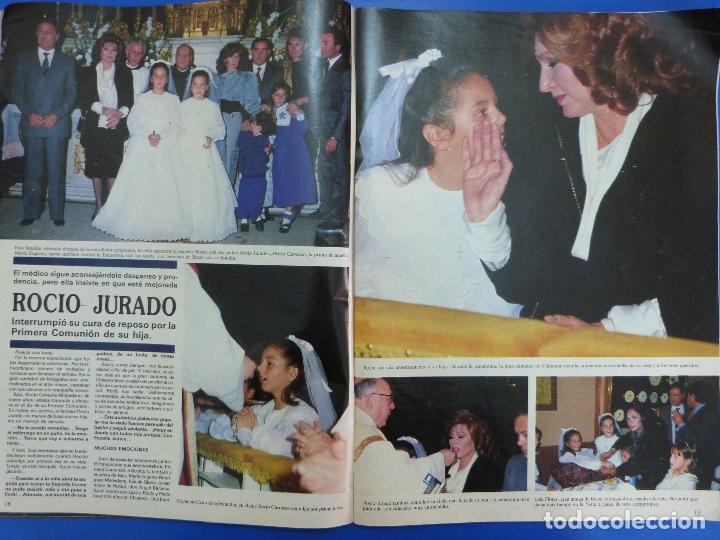 Coleccionismo de Revistas y Peri&oacute;dicos: RECORTE REPORTAJE CLIPPING DE ROCIO JURADO COMUNION HIJA REVISTA SEMANA N&ordm; 2438 P&Aacute;G 14-16,18