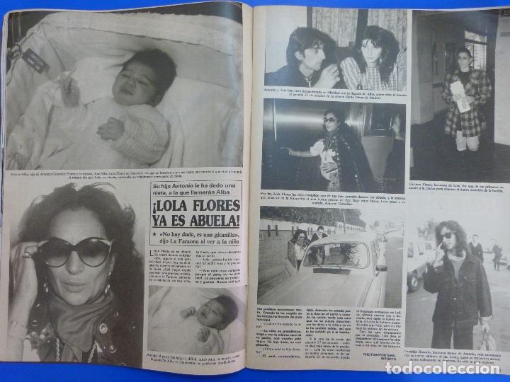 Coleccionismo de Revistas y Peri&oacute;dicos: RECORTE REPORTAJE CLIPPING DE LOLA FLORES ABUELA REVISTA SEMANA N&ordm; 2438 P&Aacute;G 32-33