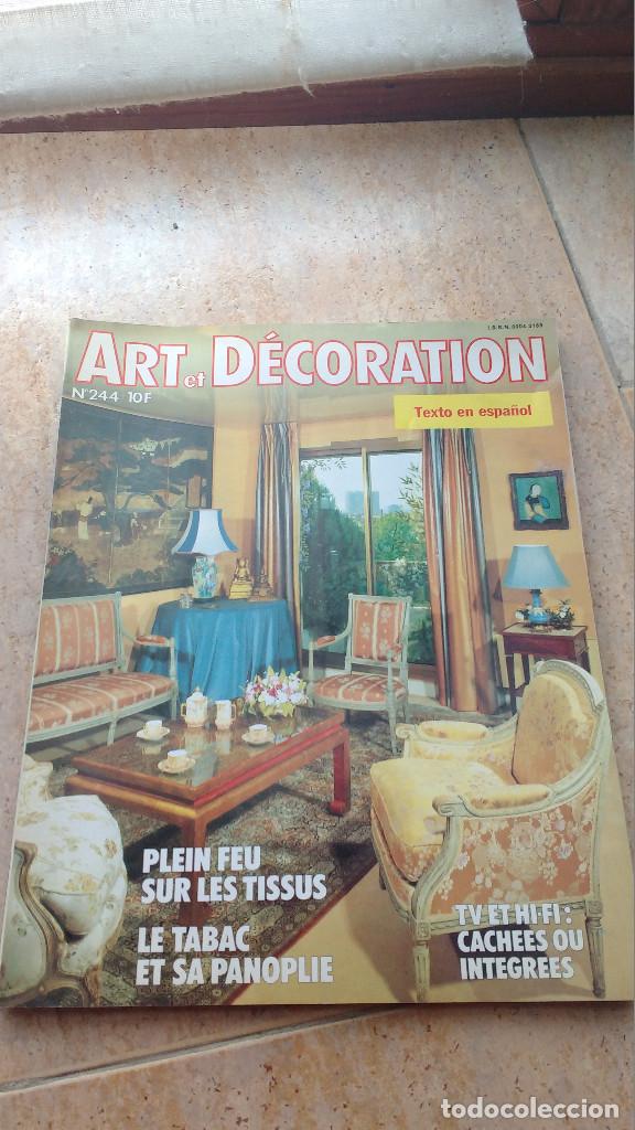 Coleccionismo de revistas y peri&oacute;dicos: revista francesa art et decorati&oacute;n n&ordm; 244