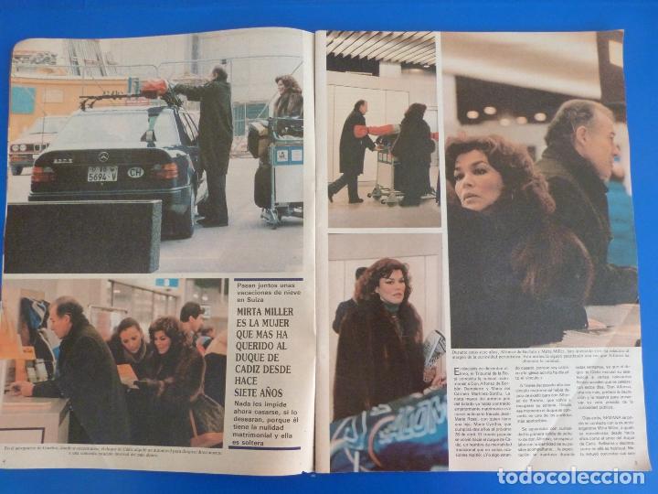 Coleccionismo de Revistas y Peri&oacute;dicos: RECORTE REPORTAJE CLIPPING DE MIRTA MILLER DUQUE DE CADIZ REVISTA SEMANA N&ordm; 2452 P&Aacute;G 4-7