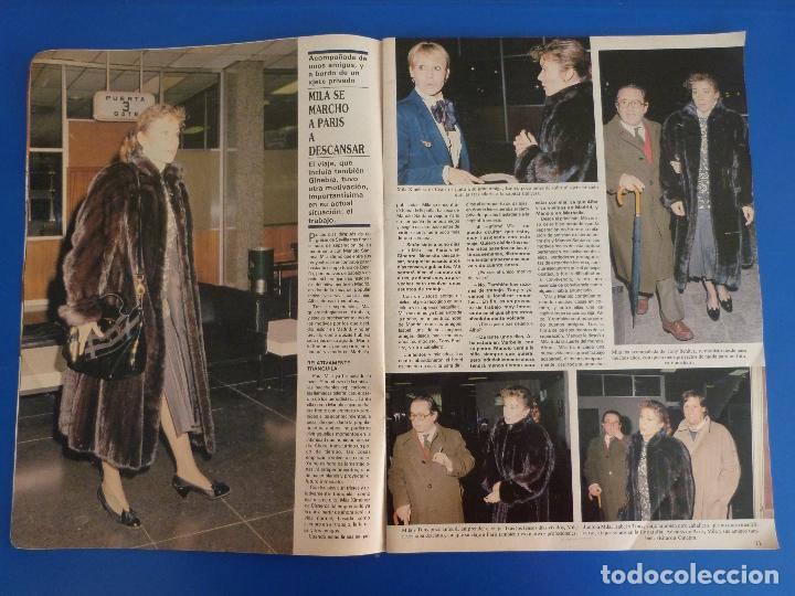 Coleccionismo de Revistas y Peri&oacute;dicos: RECORTE REPORTAJE CLIPPING DE MILA XIMENEZ DE CISNEROS REVISTA SEMANA N&ordm; 2452 P&Aacute;G 10-11