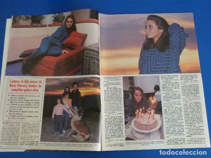 Coleccionismo de Revistas y Peri&oacute;dicos: RECORTE REPORTAJE CLIPPING DE CARMEN HIJA ROCIO DURCAL Y JUNIOR REVISTA SEMANA N&ordm; 2392 P&Aacute;G 10-12