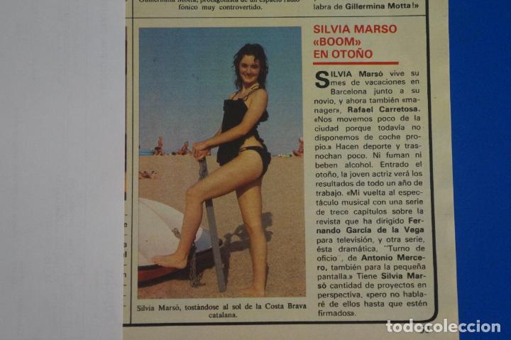 Coleccionismo de Revistas y Peri&oacute;dicos: RECORTE REPORTAJE CLIPPING DE SILVIA MARSO REVISTA SEMANA N&ordm; 2377 P&Aacute;G 53 L64