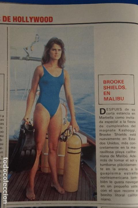 Coleccionismo de Revistas y Peri&oacute;dicos: RECORTE REPORTAJE CLIPPING DE BROOKE SHIELDS REVISTA SEMANA N&ordm; 2377 P&Aacute;G 76 L64