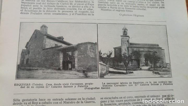 Coleccionismo de Revistas y Peri&oacute;dicos: ESQUIVIAS CERVANTES VALENCIA TOQUE GLORIA CANET DE MAR GELIDA VITORIA TERUEL REVISTA A&Ntilde;O 1916