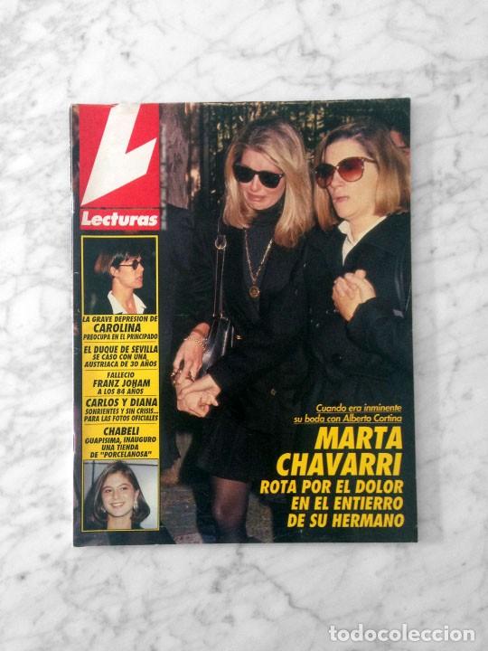 Coleccionismo de revistas y peri&oacute;dicos: LECTURAS - 1991 - MARTA CHAVARRI, CHABELI IGLESIAS, JUNCAL RIVERO, INES SASTRE, LATOYA JACKSON