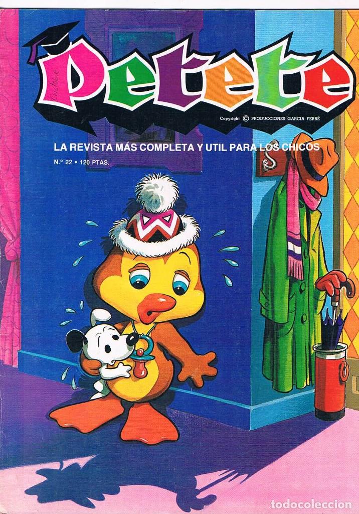 Coleccionismo de revistas y peri&oacute;dicos: REVISTA PETETE NUMERO 22