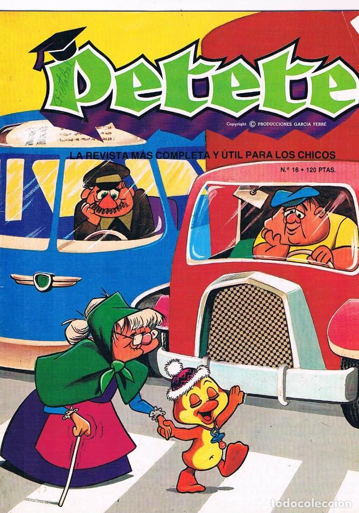Coleccionismo de revistas y peri&oacute;dicos: REVISTA PETETE NUMERO 16