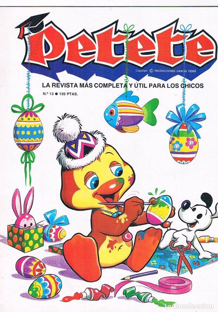 Coleccionismo de revistas y peri&oacute;dicos: REVISTA PETETE NUMERO 13