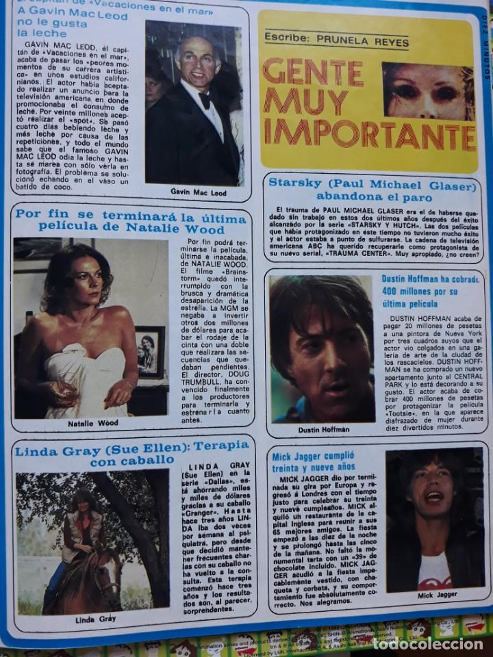 Coleccionismo de Revistas y Peri&oacute;dicos: GAVIN MCLEOD VACACIONES EN EL MAR DUSTIN HOFFMAN NATALIE WOOD LINDA GRAY MICK JAGGER