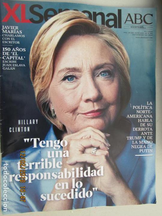 Coleccionismo de Revistas y Peri&oacute;dicos: XL SEMANAL ABC N&ordm; 1566 19-10-2017