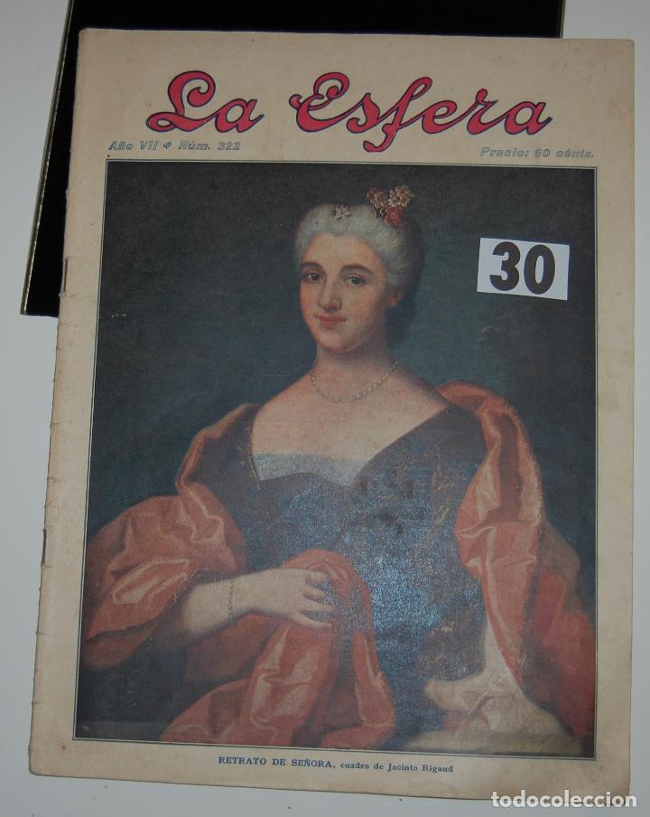 Coleccionismo de Revistas y Peri&oacute;dicos: REVISTA LA ESFERA A&Ntilde;O 1920 N&ordm; 322 // PUBLICIDAD CITROEN