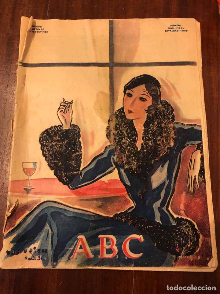 Coleccionismo de Revistas y Peri&oacute;dicos: ABC diciembre 1931, con suplemento y laminas a color