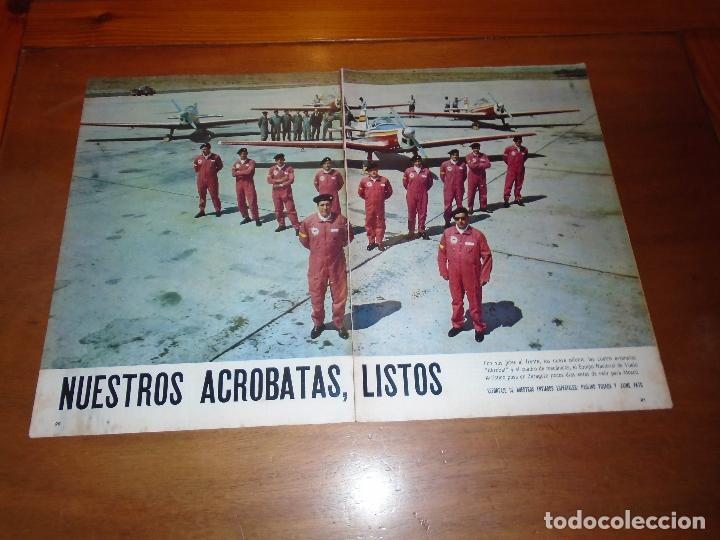 Collezionismo di Riviste e Giornali: RETAL 1966: EQUIPO NACIONAL DE VUELO ART&Iacute;STICO EN ZARAGOZA