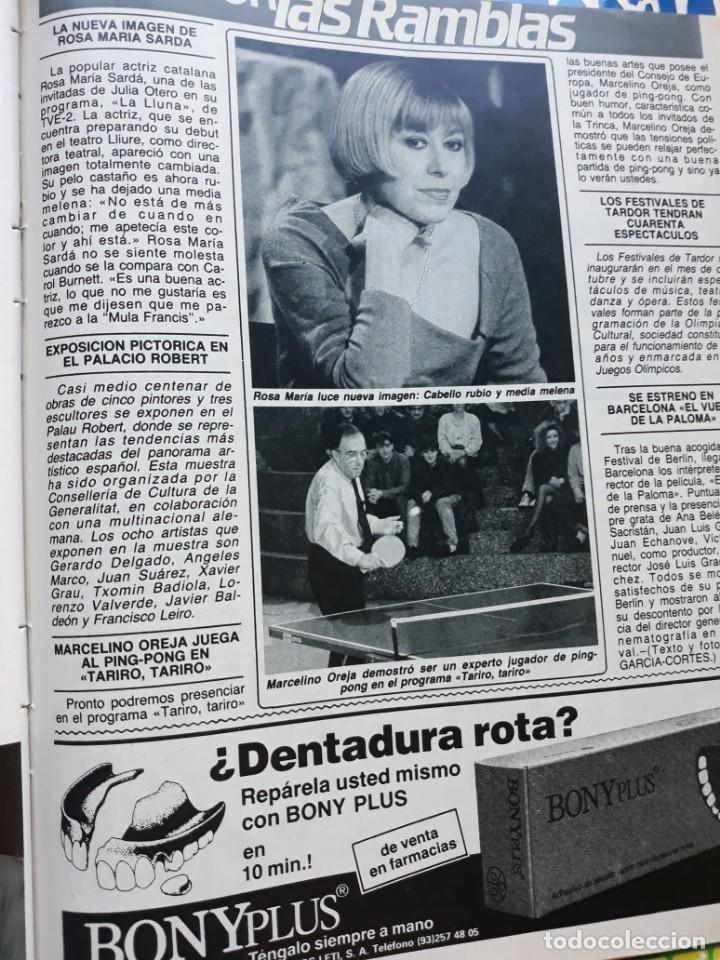 Coleccionismo de Revistas y Peri&oacute;dicos: ROSA MARIA SARDA MARCELINO OREJA TARIRO TARIRO