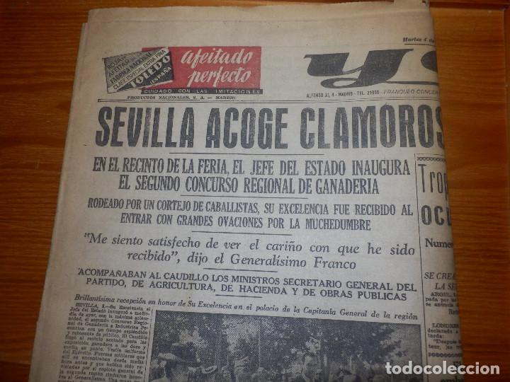 Colecionismo de Revistas e Jornais: Antiguo periodico - Ya - N&ordm; 1274 - Madrid - 4 de Mayo de 1943 - 45 cm x 60 cm 8 P&aacute;ginas -