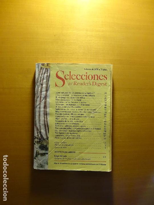 Collezionismo di Riviste e Giornali: Selecciones del Reader's Digest. Febrero de 1978