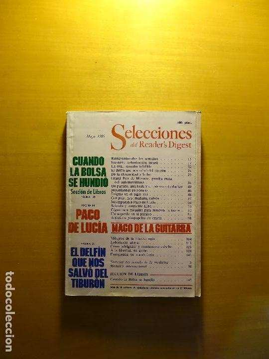 Sammeln von Zeitschriften und Zeitungen: Selecciones del Reader's Digest. Mayo de 1980