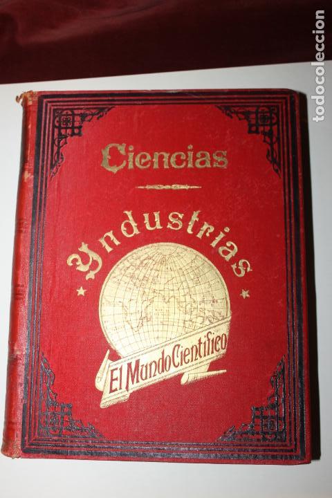 Collezionismo di Riviste e Giornali: EL MUNDO CIENTIFICO PERIODICO ILUSTRADO 1907, BARCELONA, CIENCIAS, INDUSTRIAS, A&Ntilde;O COMPLETO