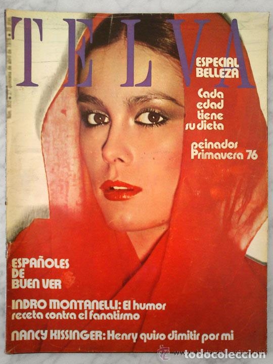 Coleccionismo de Revistas y Peri&oacute;dicos: TELVA - 1976 - INDRO MONTANELLI, MARIBEL MART&Iacute;N, NANCY KISSINGER