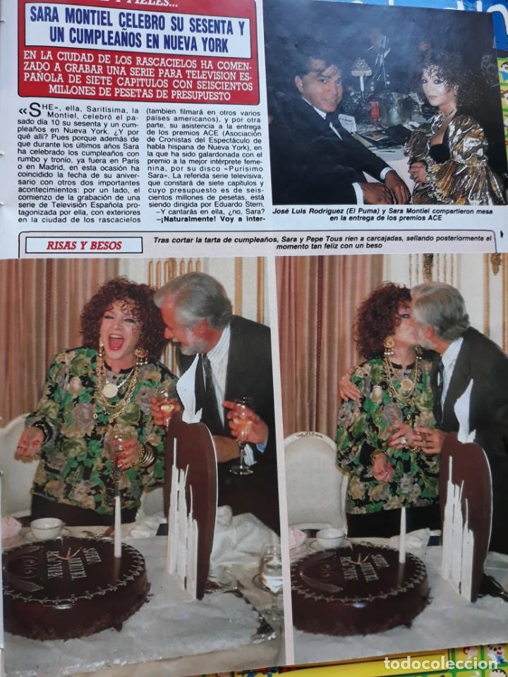 Coleccionismo de revistas y peri&oacute;dicos: SARA MONTIEL JOSE LUIS LOPEZ VAZQUEZ JOSE LUIS RODRIGUEZ EL PUMA MIAMI