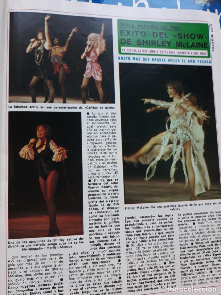 Coleccionismo de Revistas y Peri&oacute;dicos: EL SHOW DE SHIRLEY MCLAINE AGATA LYS CARMEN SEVILLA ROCIO DURCAL JUNIOR PACA GABALDON