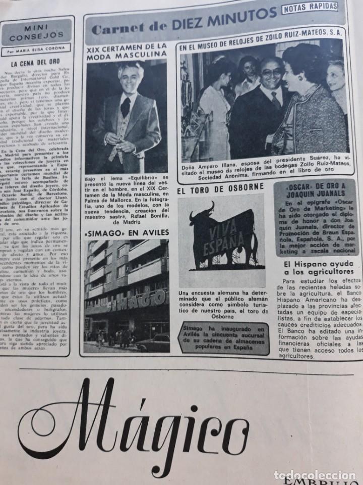 Coleccionismo de revistas y peri&oacute;dicos: SIMAGO EL TORO DE OSBORNE EL MUSEO DE RELOJES DE ZOILO RUIZ MATEOS