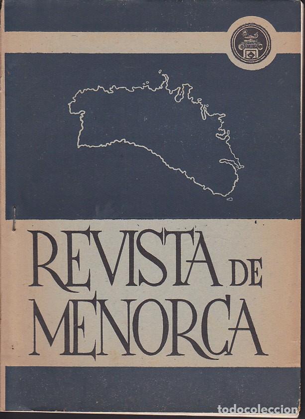 Collectionnisme de Revues et Journaux: REVISTA DE MENORCA ABRIL JUNIO 1963