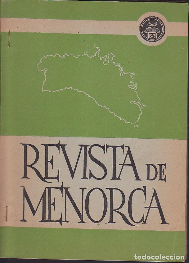 Collectionnisme de Revues et Journaux: REVISTA DE MENORCA JULIO SEPTIEMBRE 1963