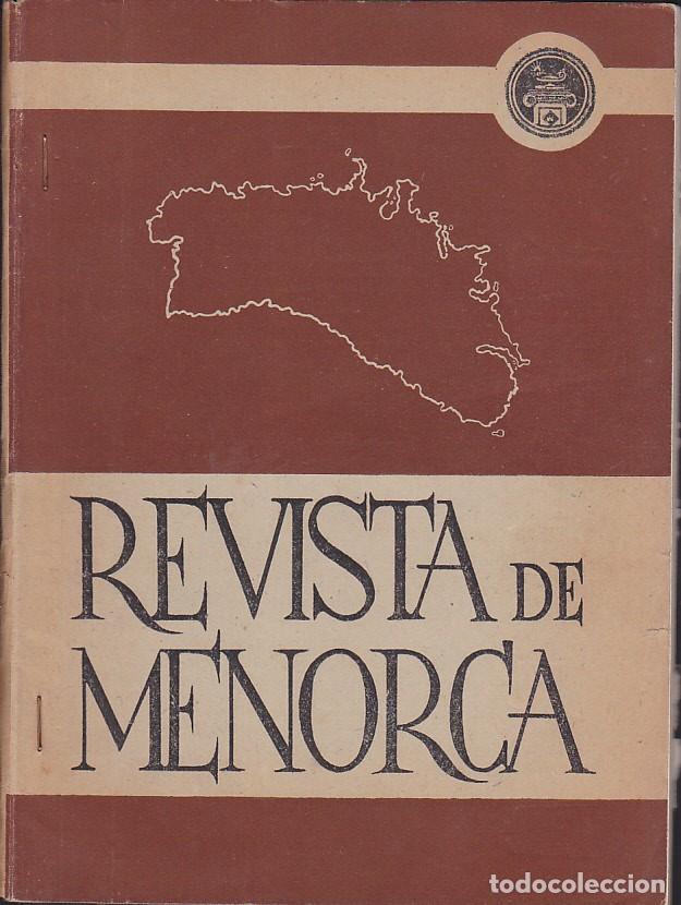 Collectionnisme de Revues et Journaux: REVISTA DE MENORCA TOMO II 1962