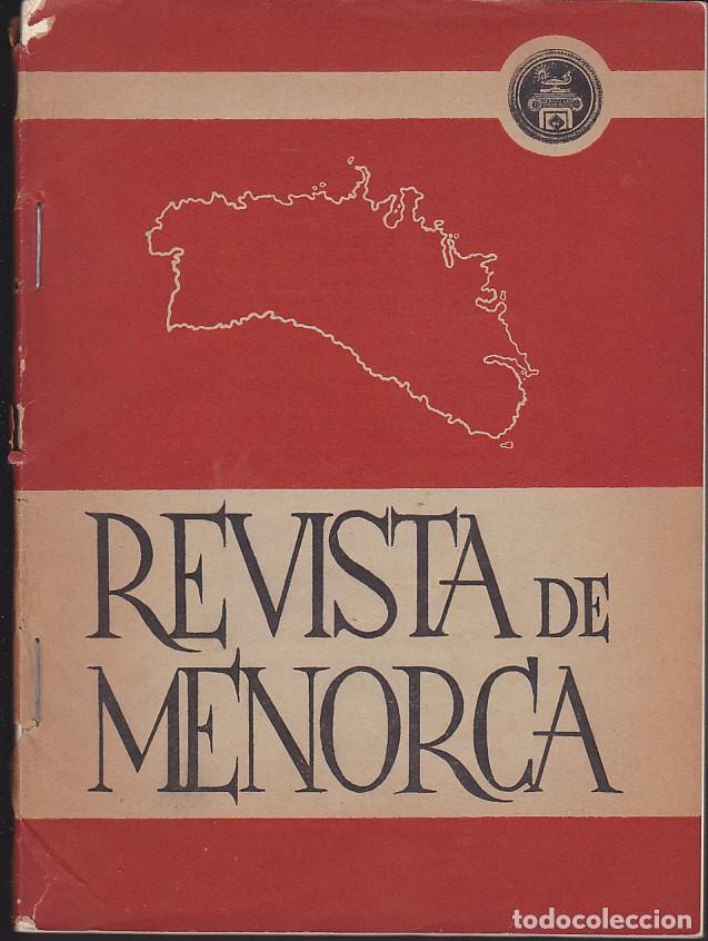 Collectionnisme de Revues et Journaux: REVISTA DE MENORCA TOMO II 1962