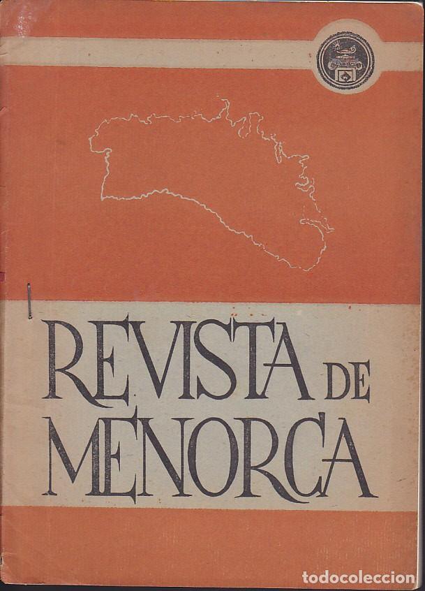 Collectionnisme de Revues et Journaux: REVISTA DE MENORCA TOMO III ENERO MARZO 1963