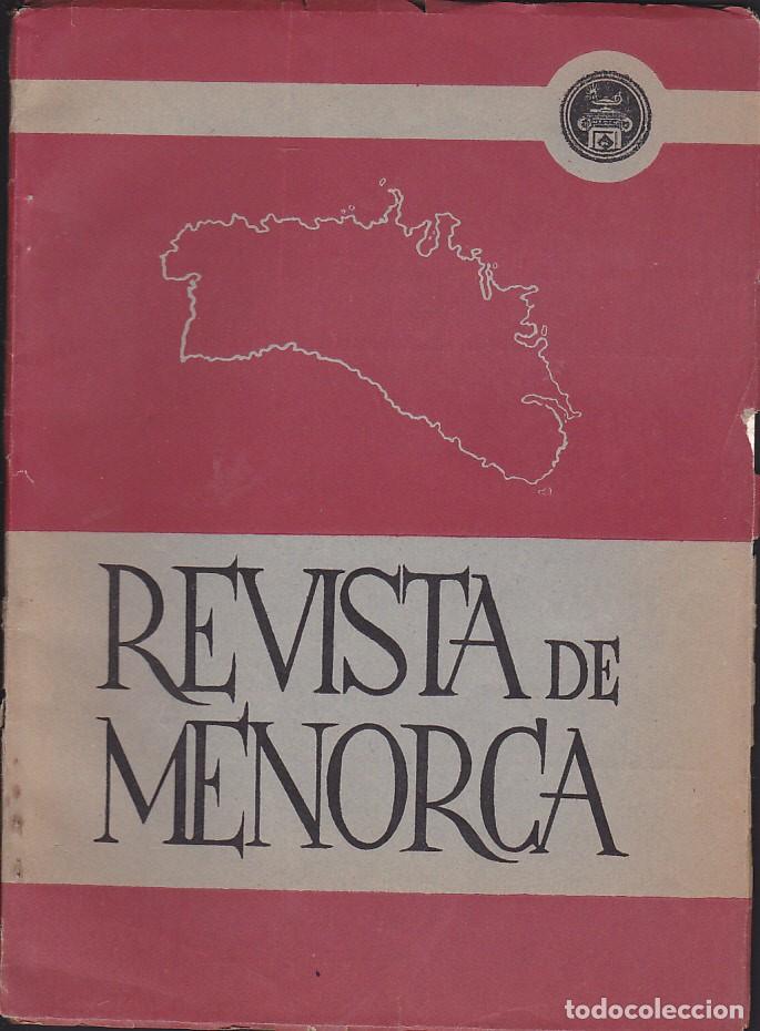 Collectionnisme de Revues et Journaux: REVISTA DE MENORCA ENERO MARZO 1965