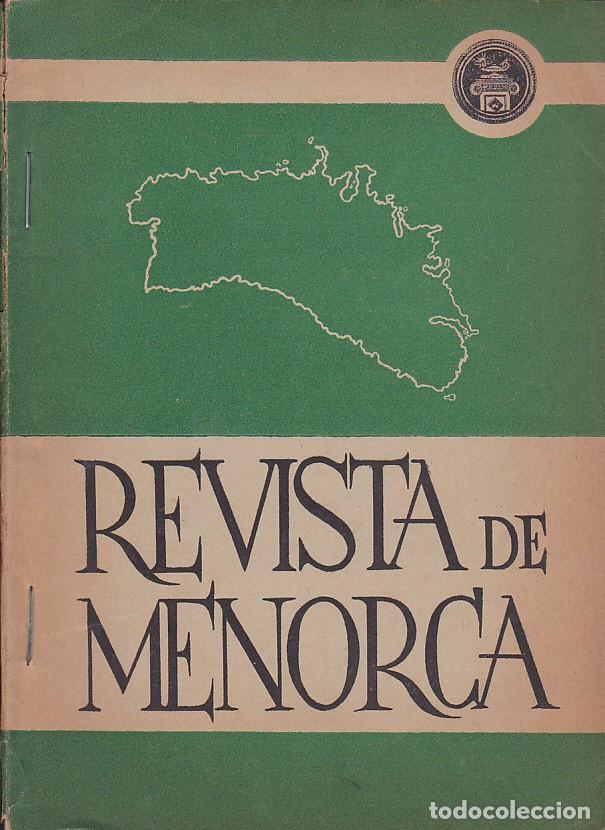 Collectionnisme de Revues et Journaux: REVISTA DE MENORCA TOMO I CUADERNO II OCTUBRE DICIEMBRE 1961