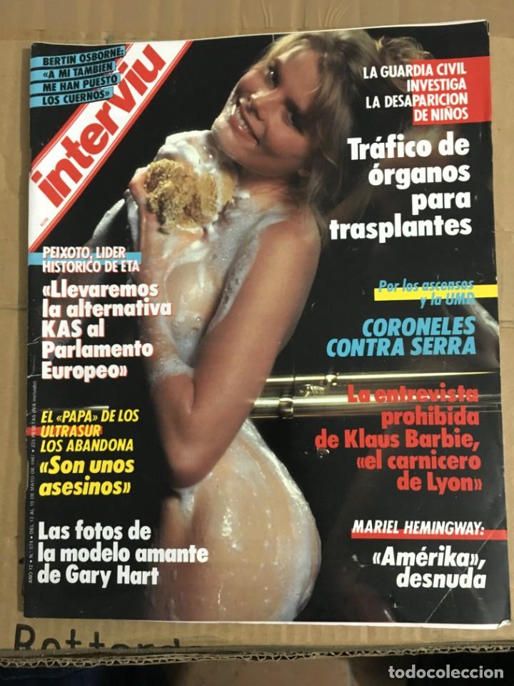 Coleccionismo de Revistas y Peri&oacute;dicos: REVISTA INTERVIU N&ordm; 574 Mayo 1987 Mariel Hemingway Amerika Gary Hart