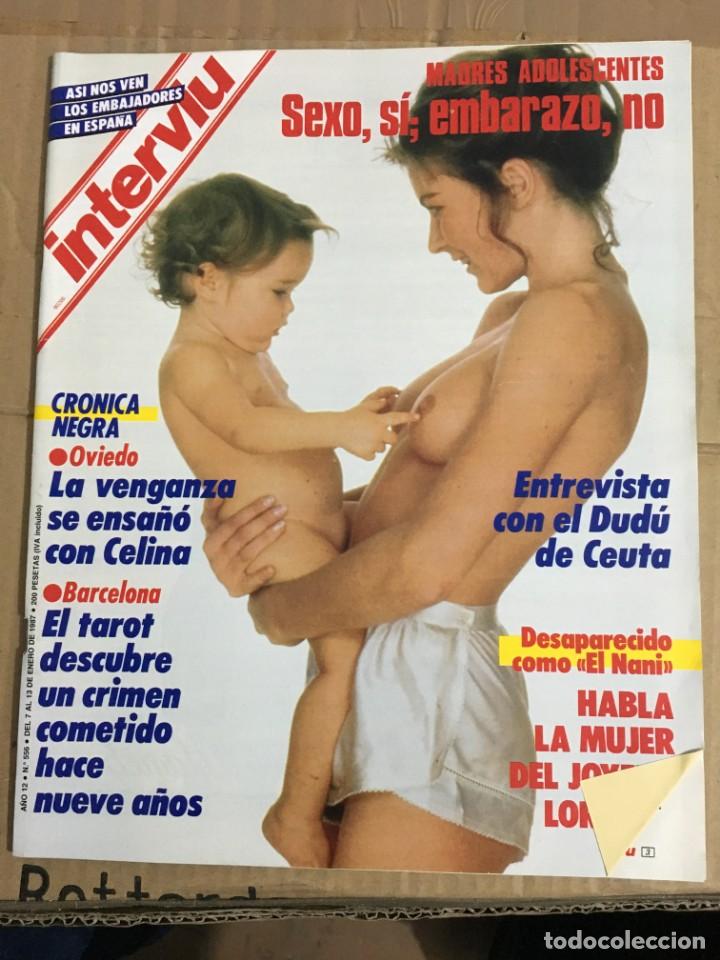 Sammeln von Zeitschriften und Zeitungen: REVISTA INTERVIU N&ordm; 556 Enero 1987 Dudu de Ceuta