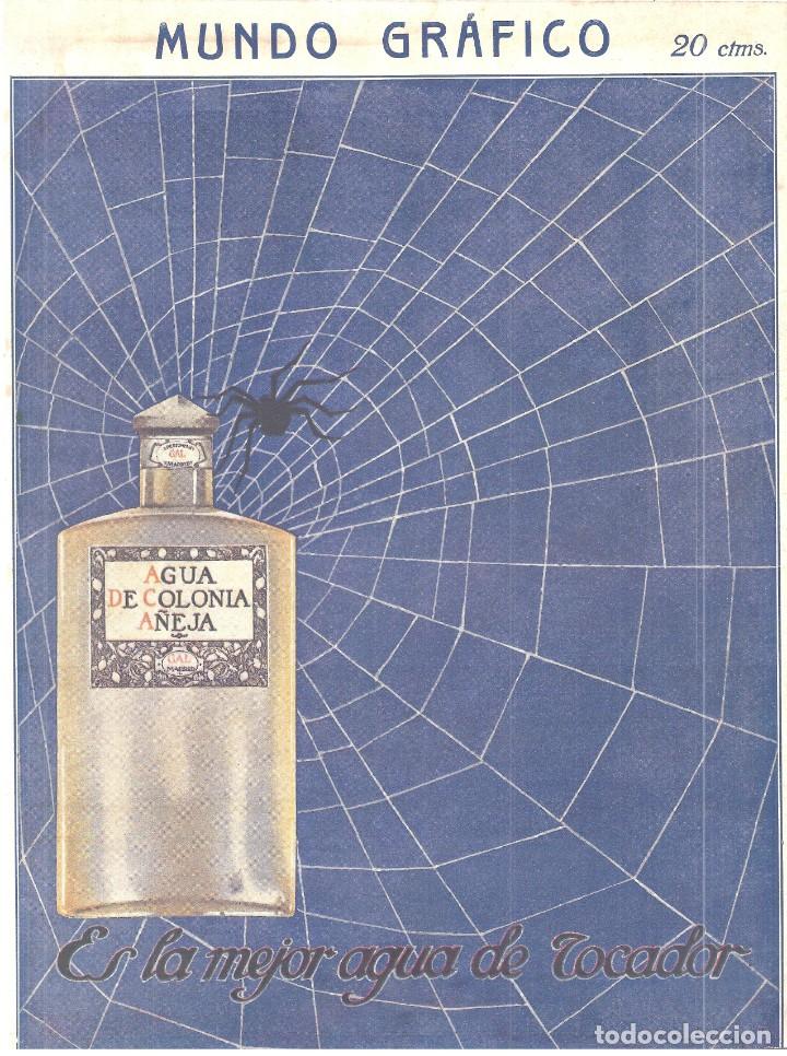 Collection Magazines and Newspapers: 1917 HOJA REVISTA PUBLICIDAD ANUNCIO PORTADA PERFUMER&Iacute;A CASA GAL AGUA DE COLONIA A&Ntilde;EJA