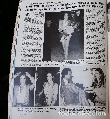 Coleccionismo de Revistas y Peri&oacute;dicos: SYDNE ROME JULIO IGLESIAS