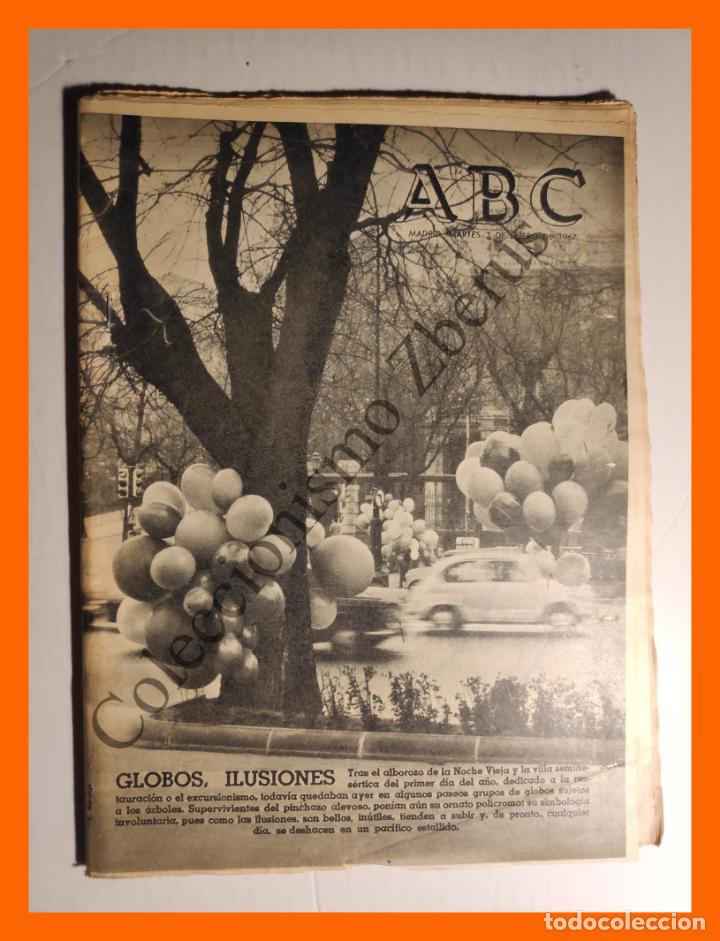 Coleccionismo de Revistas y Peri&oacute;dicos: ABC 3 Enero 1967 - Democracia en Iberoam&eacute;rica; Vuelta al Mundo; Procer torero de C&aacute;ceres