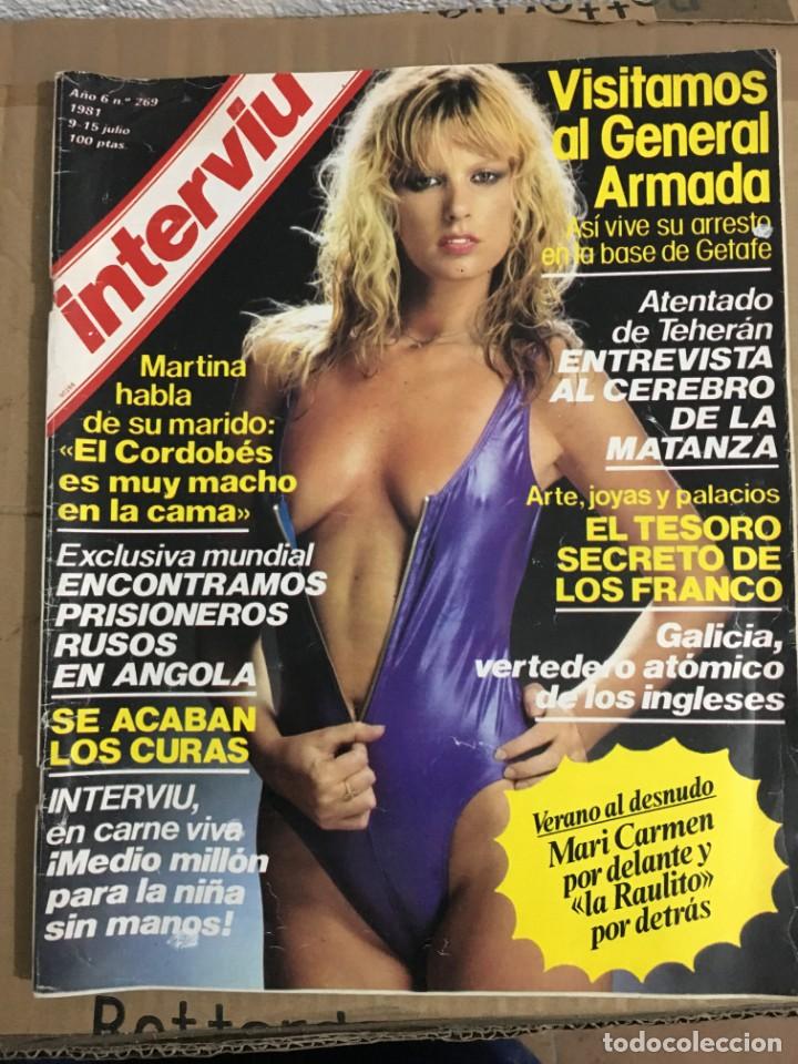 Collectionnisme de Revues et Journaux: REVISTA INTERVIU N&ordm; 269 JULIO 1981 INGRID SILVIE RAULITO