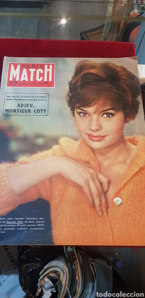 Collection Magazines and Newspapers: Paris Match 508 a&ntilde;o 1959 Pascal Petit Ingrid Bergman im&aacute;genes China comunista T&iacute;bet