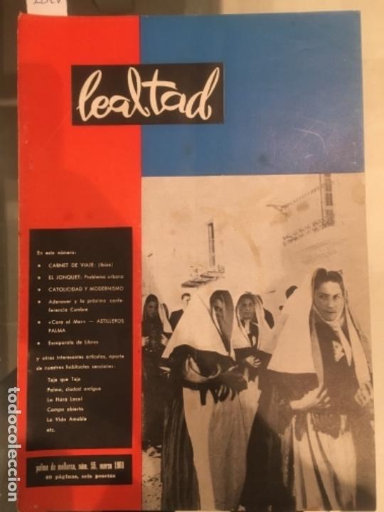Collectionnisme de Revues et Journaux: LEALTAD, REVISTA GRAFICA BALEAR, MALLORCA, NUMERO 55, MARZO 1960