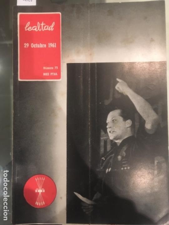 Coleccionismo de revistas y peri&oacute;dicos: LEALTAD, REVISTA GRAFICA BALEAR, MALLORCA, NUMERO 73, OCTUBRE 1961