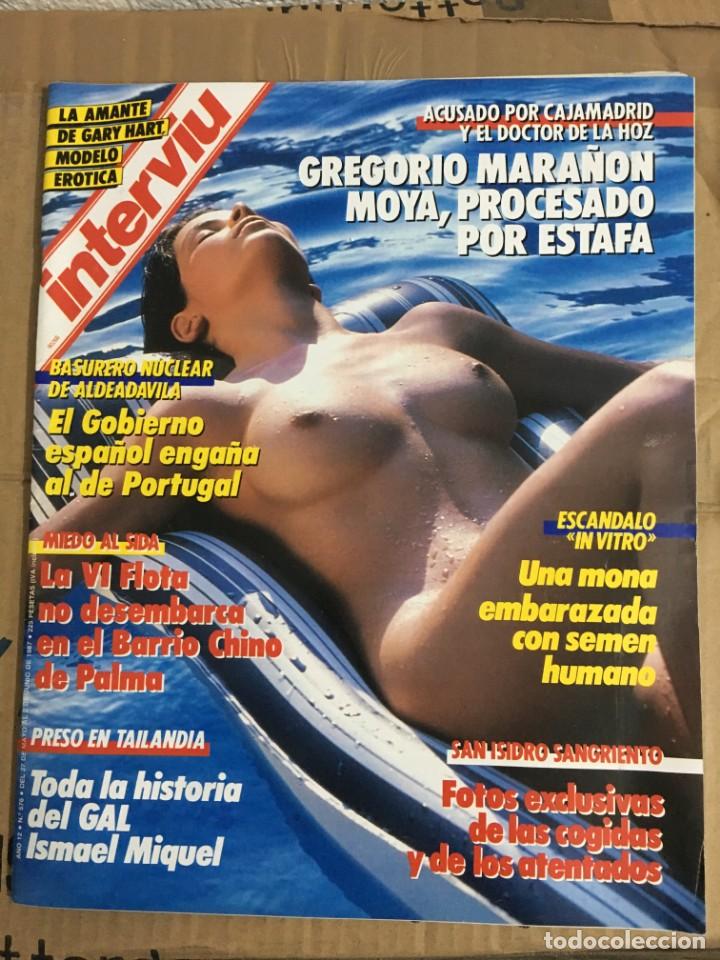 Sammeln von Zeitschriften und Zeitungen: REVISTA INTERVIU N&ordm; 576 MAYO 1987 SIDA SAN ISIDRO PRIMER AMOR LITA LUJAN