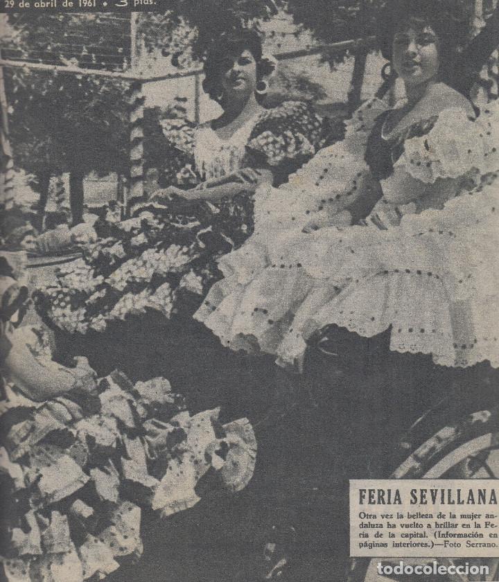 Coleccionismo de Revistas y Peri&oacute;dicos: REVISTA SABADO GRAFICO N&ordm; 239 A&Ntilde;O 1961. FERIA SEVILLANA.GARY COOPER.