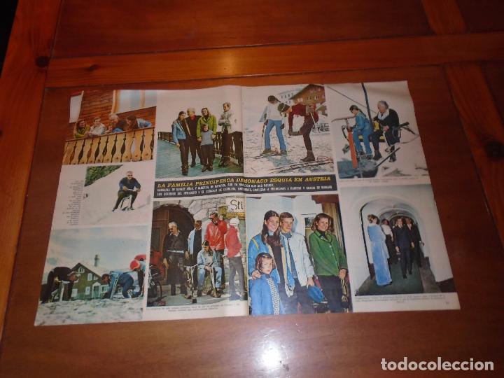 Coleccionismo de revistas y peri&oacute;dicos: RETAL 1972: LA FAMILIA PRINCIPESCA DE M&Oacute;NACO ESQU&Iacute;A EN AUSTRIA