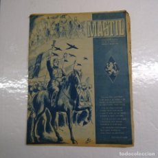Coleccionismo de Revistas y Periódicos: REVISTA MASTIL, EXTRAORDINARIO DIA DE LA CANCION. MADRID 1 ABRIL 1944. FALANGE. FRANCO EN PORTADA.