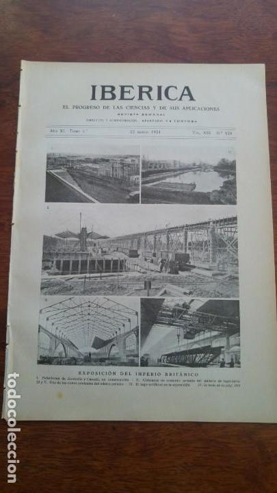 Coleccionismo de revistas y peri&oacute;dicos: EXPOSICION IMPERIO BRITANICO LA SERRANIA DE CAZORLA MONTE NAVAHONDONA POYOS DE LA MESA REVISTA 1924