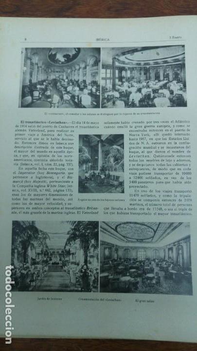 Collection Magazines and Newspapers: TRASATLANTICO LEVIATHAN REVISTA A&Ntilde;O 1924