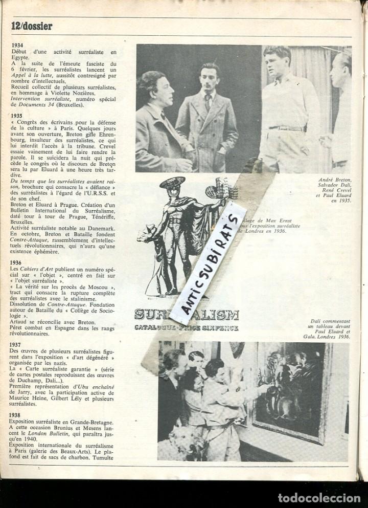 Collezionismo di Riviste e Giornali: REVISTA A&Ntilde;O 1974 SURREALISMO SALVADOR DALI DADA EN LONDRES 1936 CREVEL